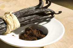 Vanilla Bean Kings vanilla-powder-closeup reveals fine texture and rich aroma.