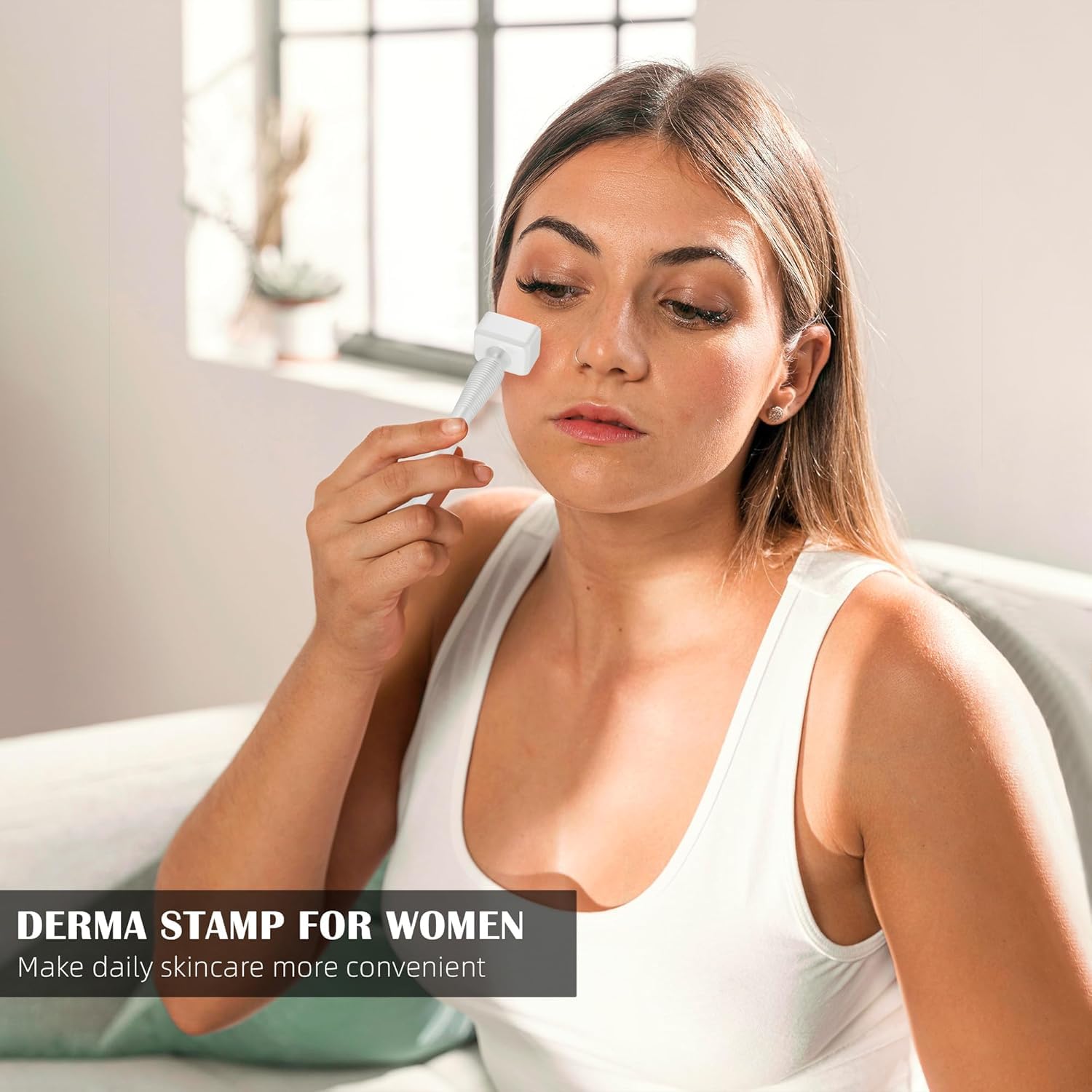 VANKEPYO 140 Titanium Derma Stamp Pen 0.25mm for precise at-home sessions.