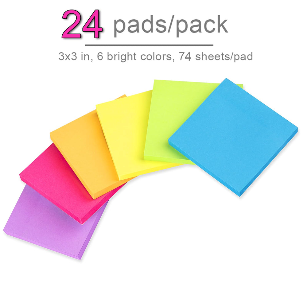 Vanpad 24-pack with 74 sheets per pad provides durable reminders.