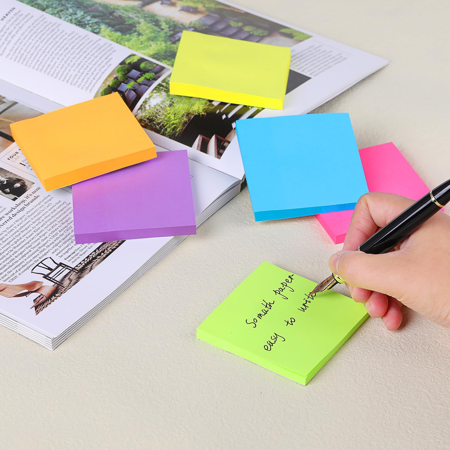 Portable pads fit in bags for on-the-go planning.