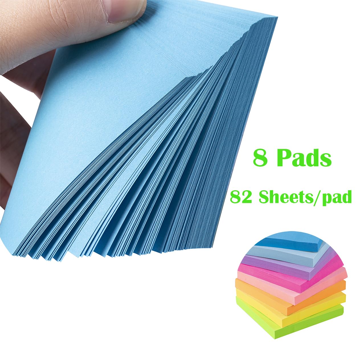 Vanpad sticky notes resist tearing and ink bleed with superior stickiness.