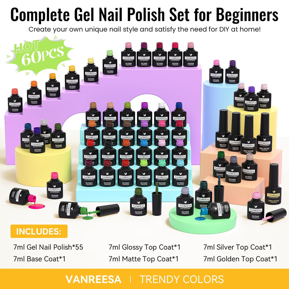 Vanreesa home manicure setup demonstrates easy DIY nail art