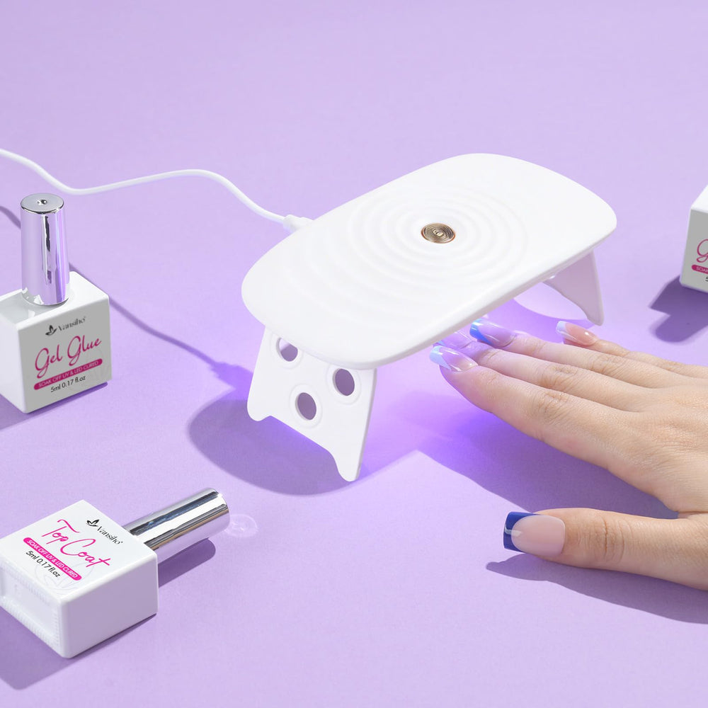 Vansiho 15 sizes of nail tips drawer to help find the perfect fit quickly