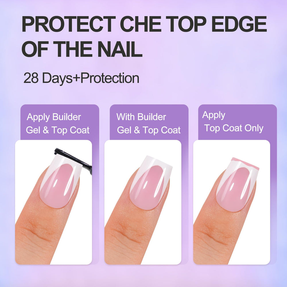 Vansiho 150-piece nail tip set in 15 sizes for a precise fit