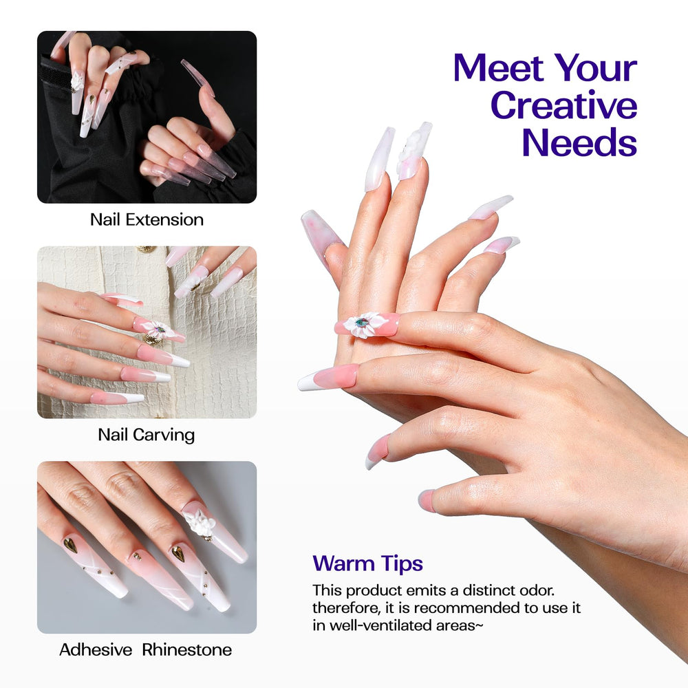 VANSISOS 8oz bottle ideal for professional and DIY home nail sessions
