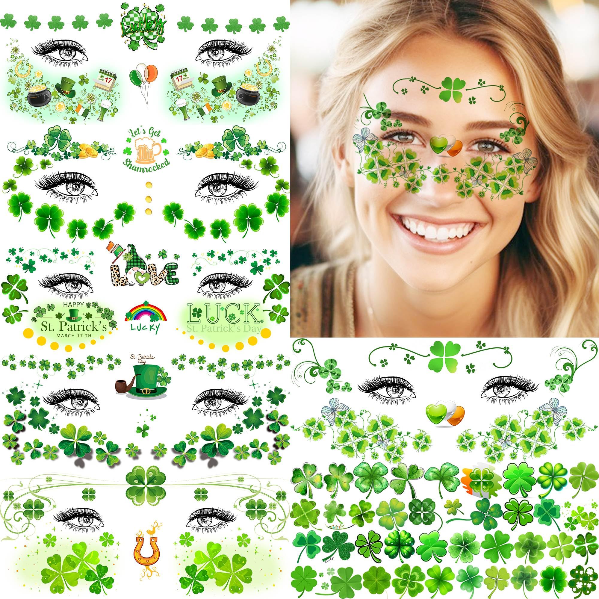 VANTATY party favor tattoos for festivals, birthdays, and gifts.