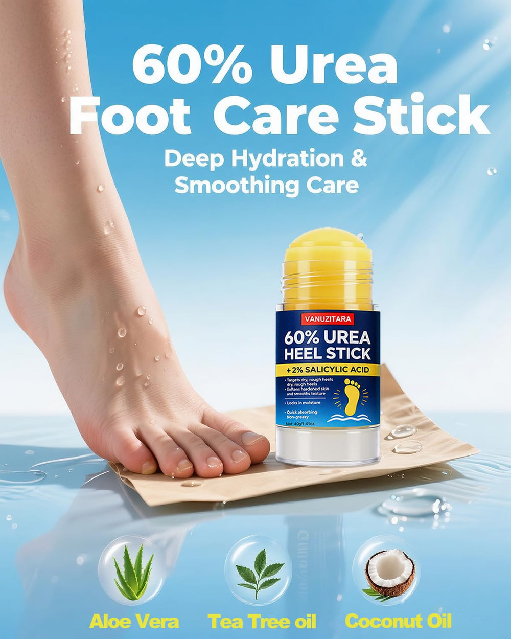 VANUZITARA 2% Salicylic Acid delivers gentle exfoliation for smoother skin.