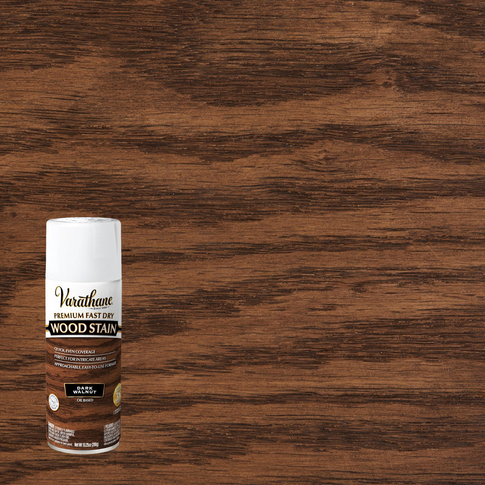 Varathane spray nozzle-angle enabling easy application in tight spaces.