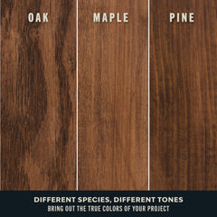 Varathane stain spray for cabinets and doors delivering a smooth finish across panels.