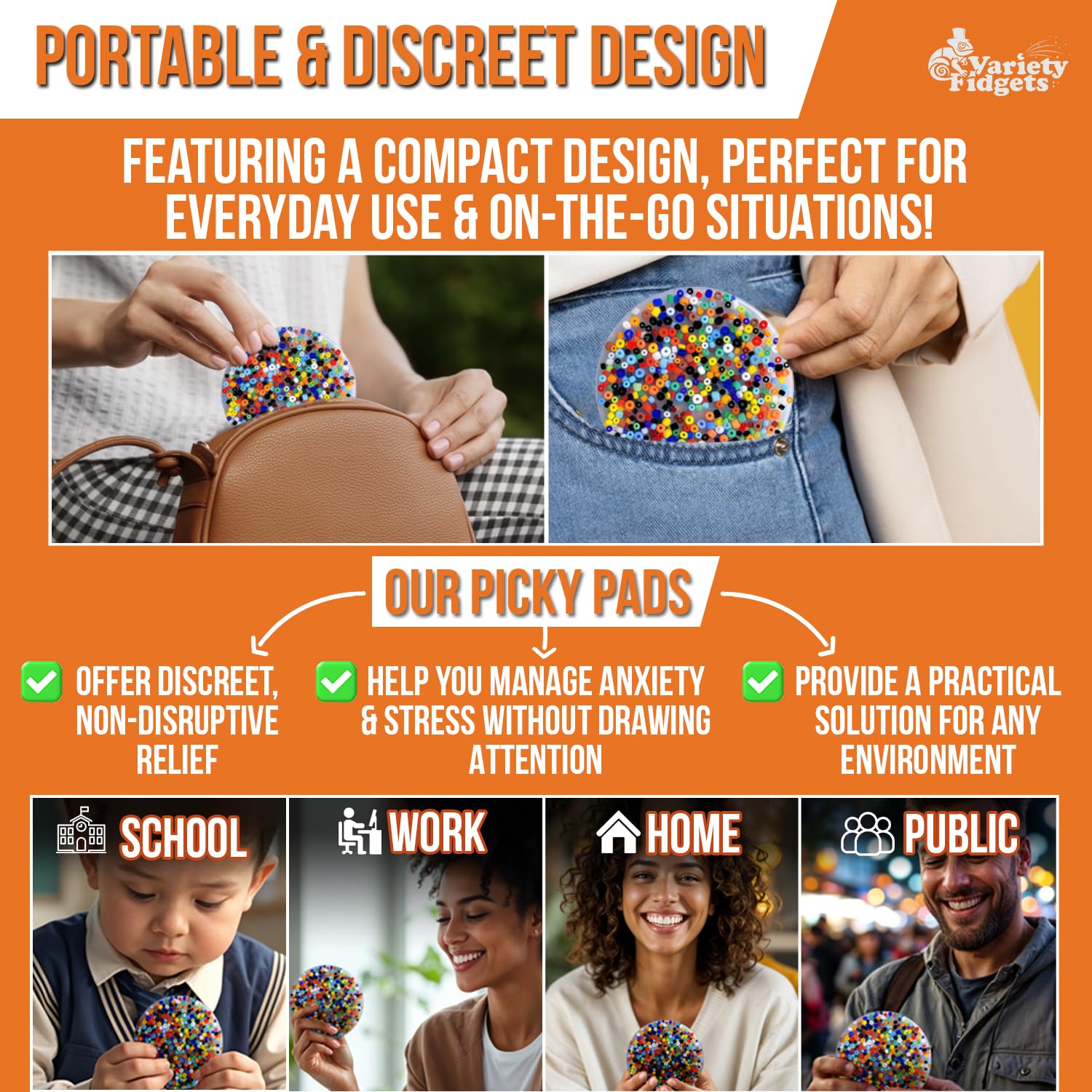 VarietyFidgets Picky Pad recyclable packaging aligns with eco-friendly choices.