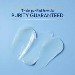 Vaseline packaging display highlighting fragrance-free hypoallergenic formula.