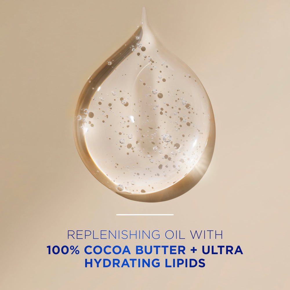 Vaseline Cocoa Radiant skin-contact image showing gentle application