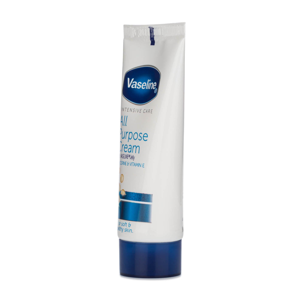 Cracked heel care using Vaseline All Purpose Cream for daily relief