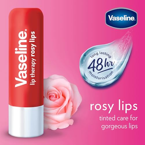 Vaseline Lip Therapy Aloe Vera stick shows smooth glide and soothing moisture