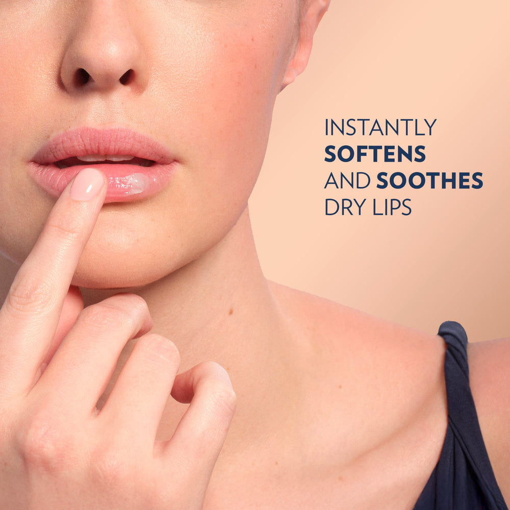 Vaseline Lip Therapy Cocoa Butter Mini protects lips from dry weather.