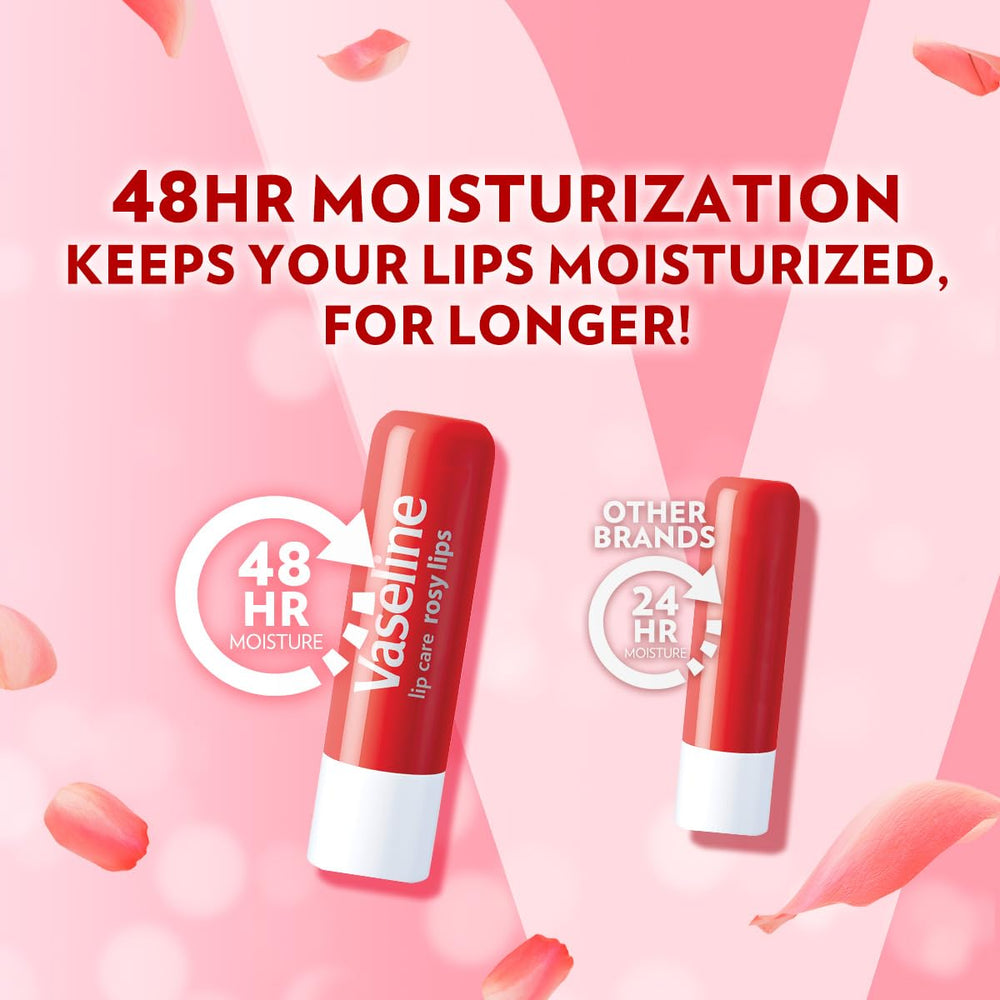 Vaseline Lip Therapy non-greasy formula with quick absorption