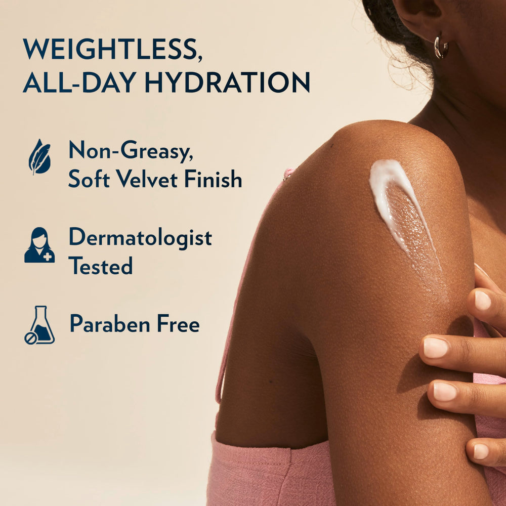 Hyaluronic acid helps balance hydration throughout the day