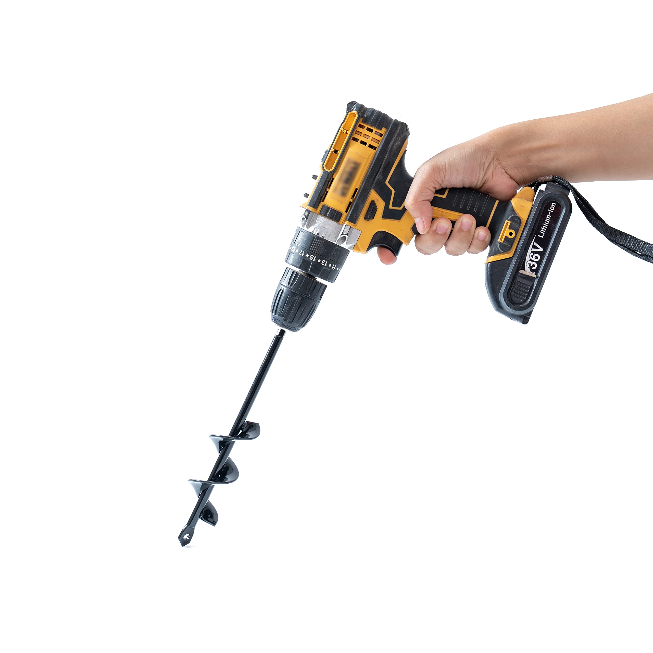 VASGOR auger set helps efficiently create holes in soil and sand