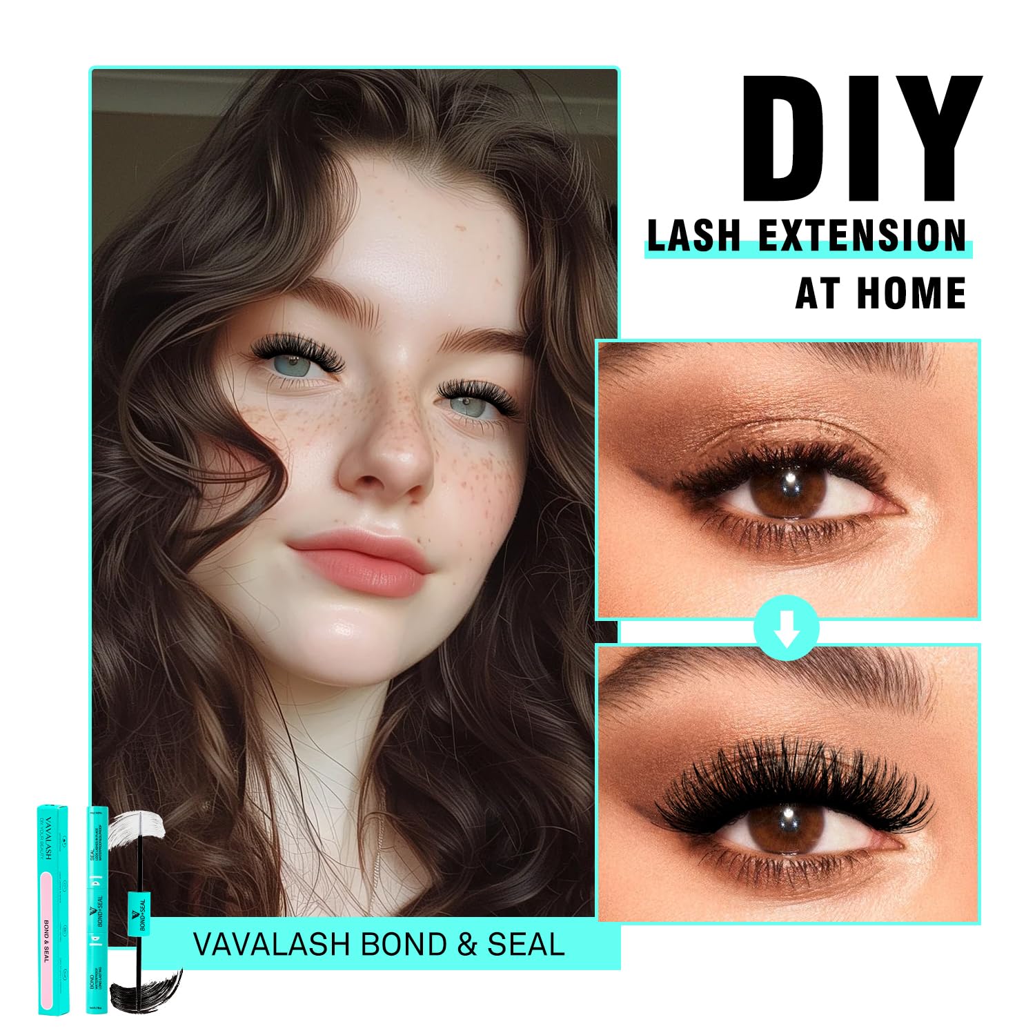 VAVALASH long-lasting hold for 48-72 hours wear.