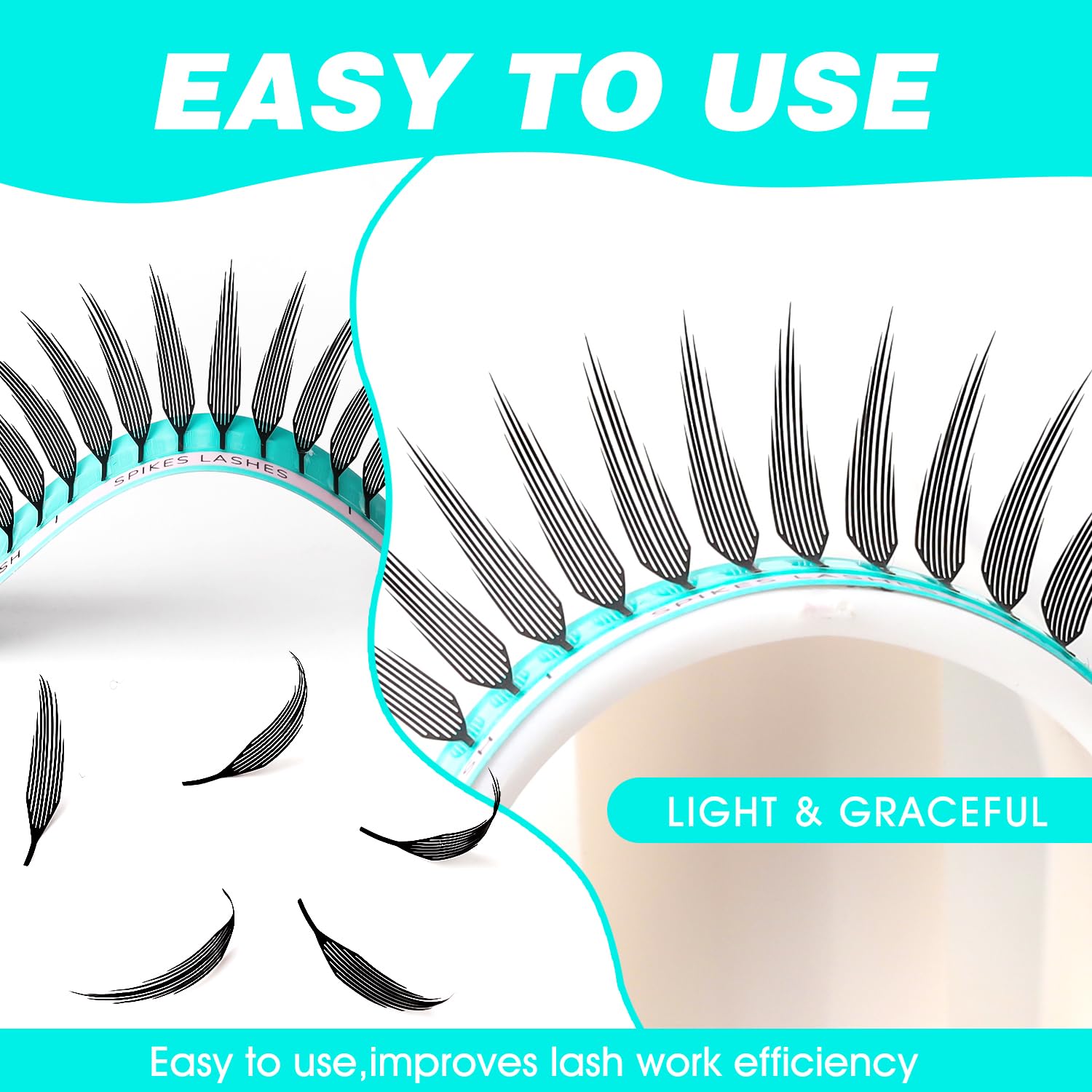 Skin-friendly fibers in VAVALASH lashes minimize irritation and maintain drama.
