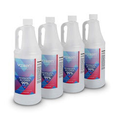 Vaxxen Labs Isopropyl Alcohol 99% label close-up highlighting USP-NF quality.