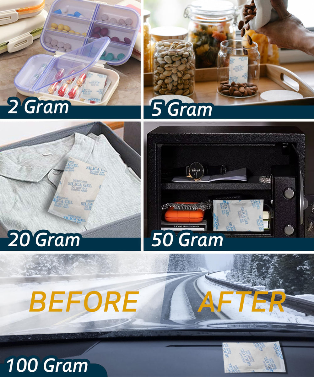 Vbeijll 1g packet compact size fits small storage spaces.