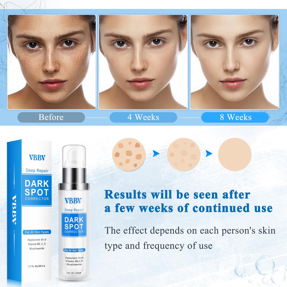 VBBV packaging box highlights cruelty-free, dermatologist-tested formula