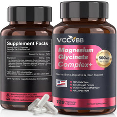 VCCVBB Magnesium Complex bottle for daily magnesium support.