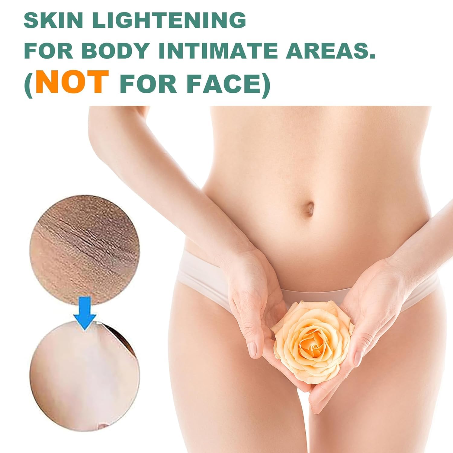 Vcetree Skin Bleaching Cream label close-up, showcasing nourishing vitamin E.