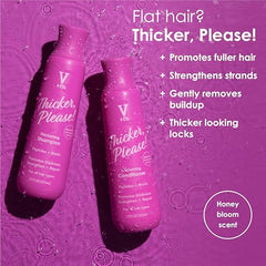 V&CO biotin and coconut oil in the formula for shine and fullness