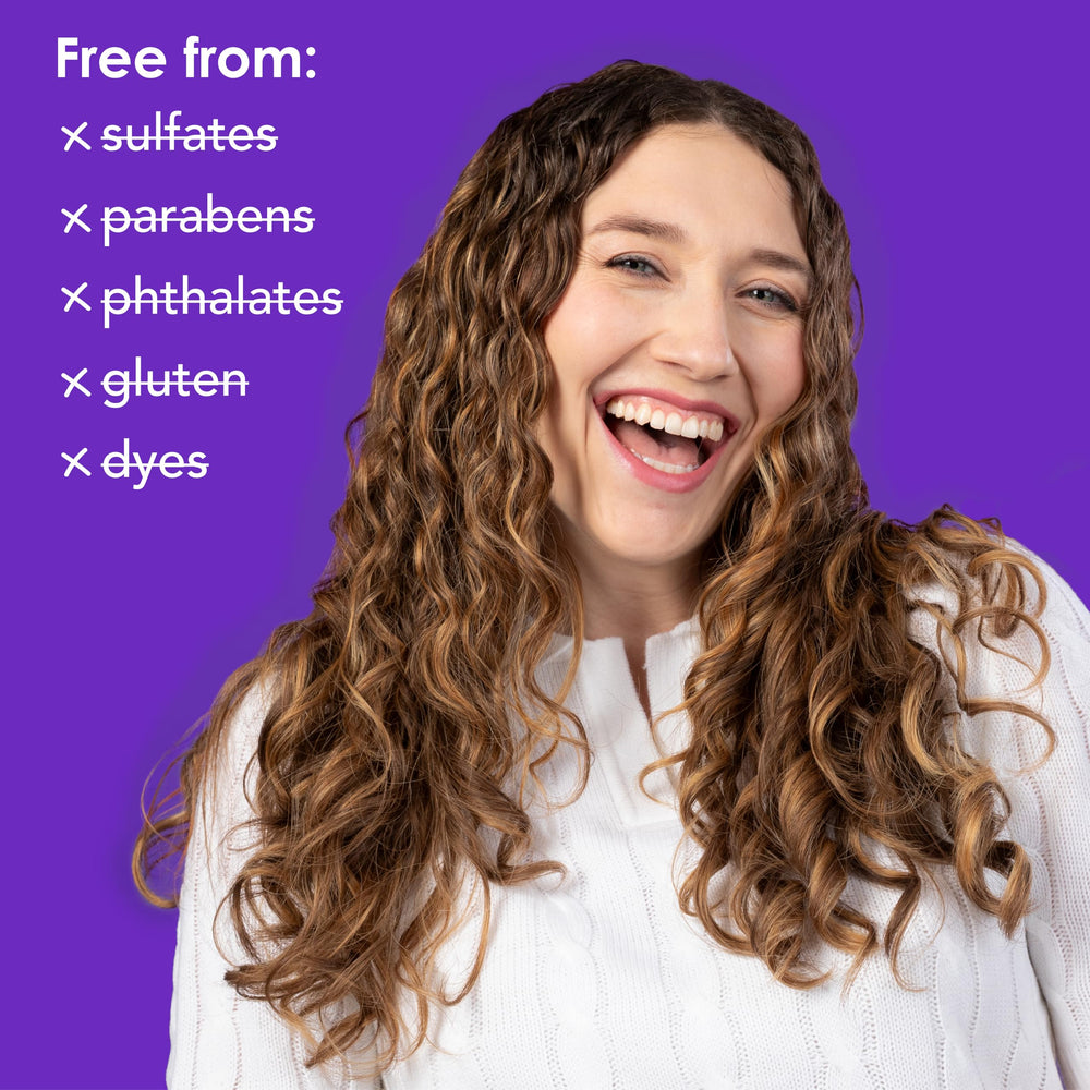 Color-safe and vegan logos displayed on Wave Babe packaging.