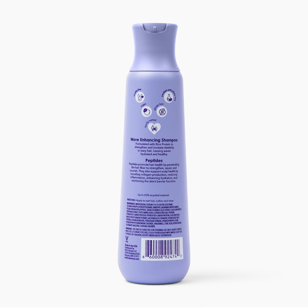 Daily-use routine shot featuring Wave Babe in shower setting.