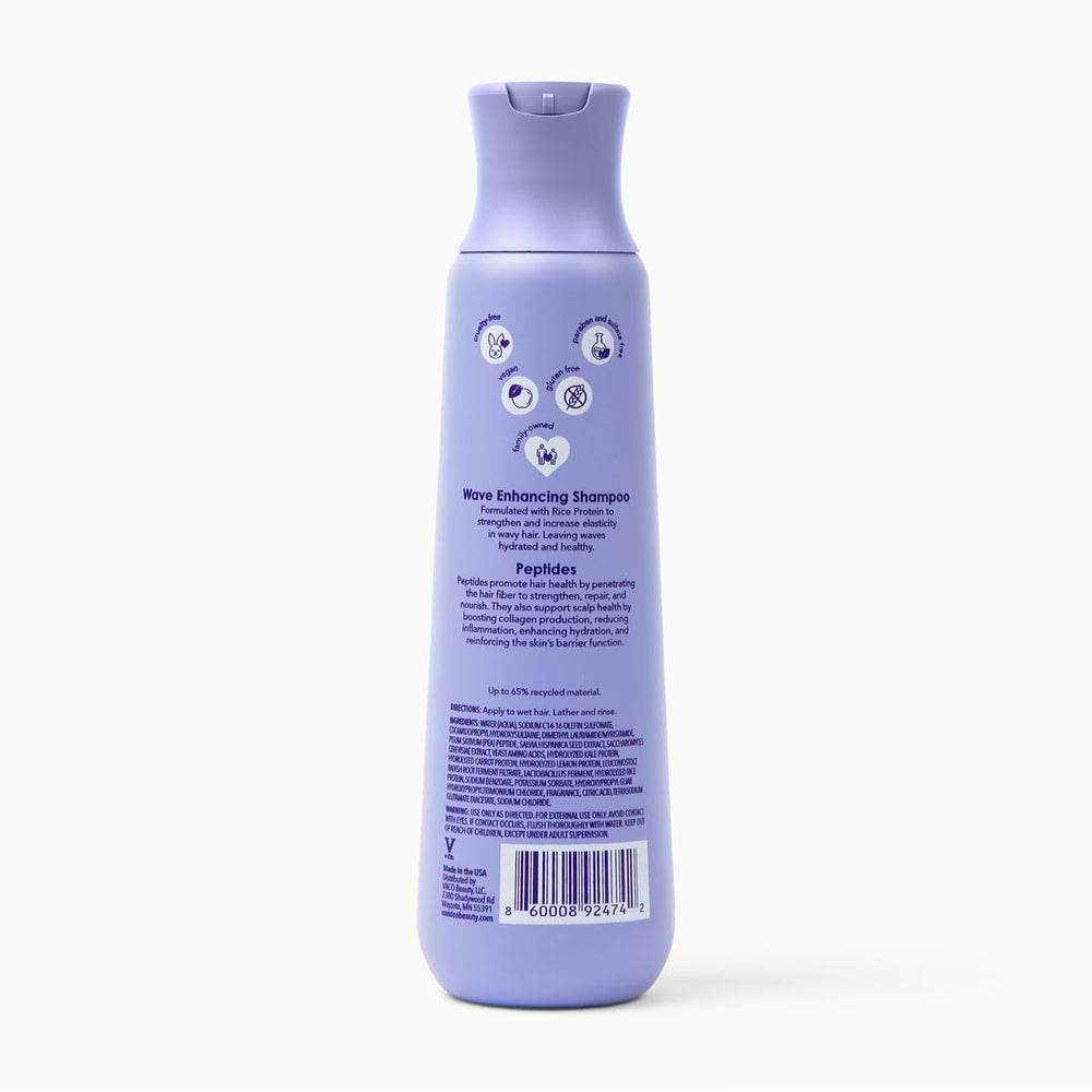 Daily-use routine shot featuring Wave Babe in shower setting.