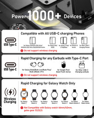 VCVS 36W charger top wireless dock for Galaxy Watch charging