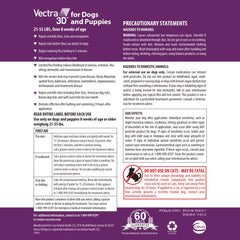 Vectra 3D medium-dog coat-application demonstrates easy, mess-free topical treatment.