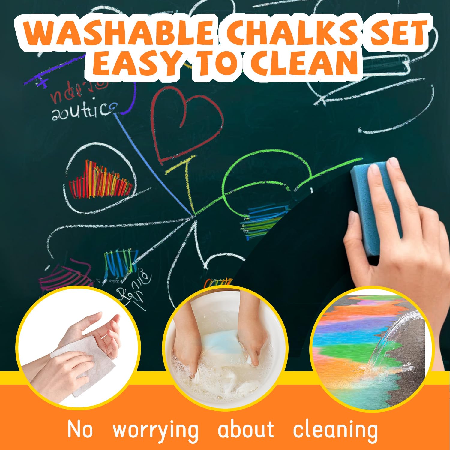 VEESA chalk is ideal for park, school, and family play.