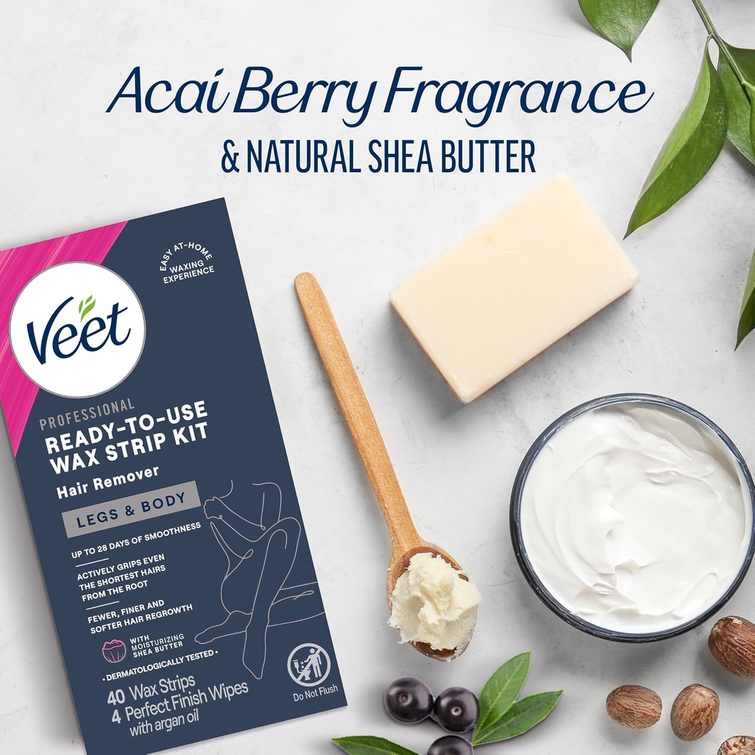 Veet at-home kit for salon-like results and convenience