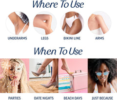 Veet dermatologically-tested label reassures gentle skin care