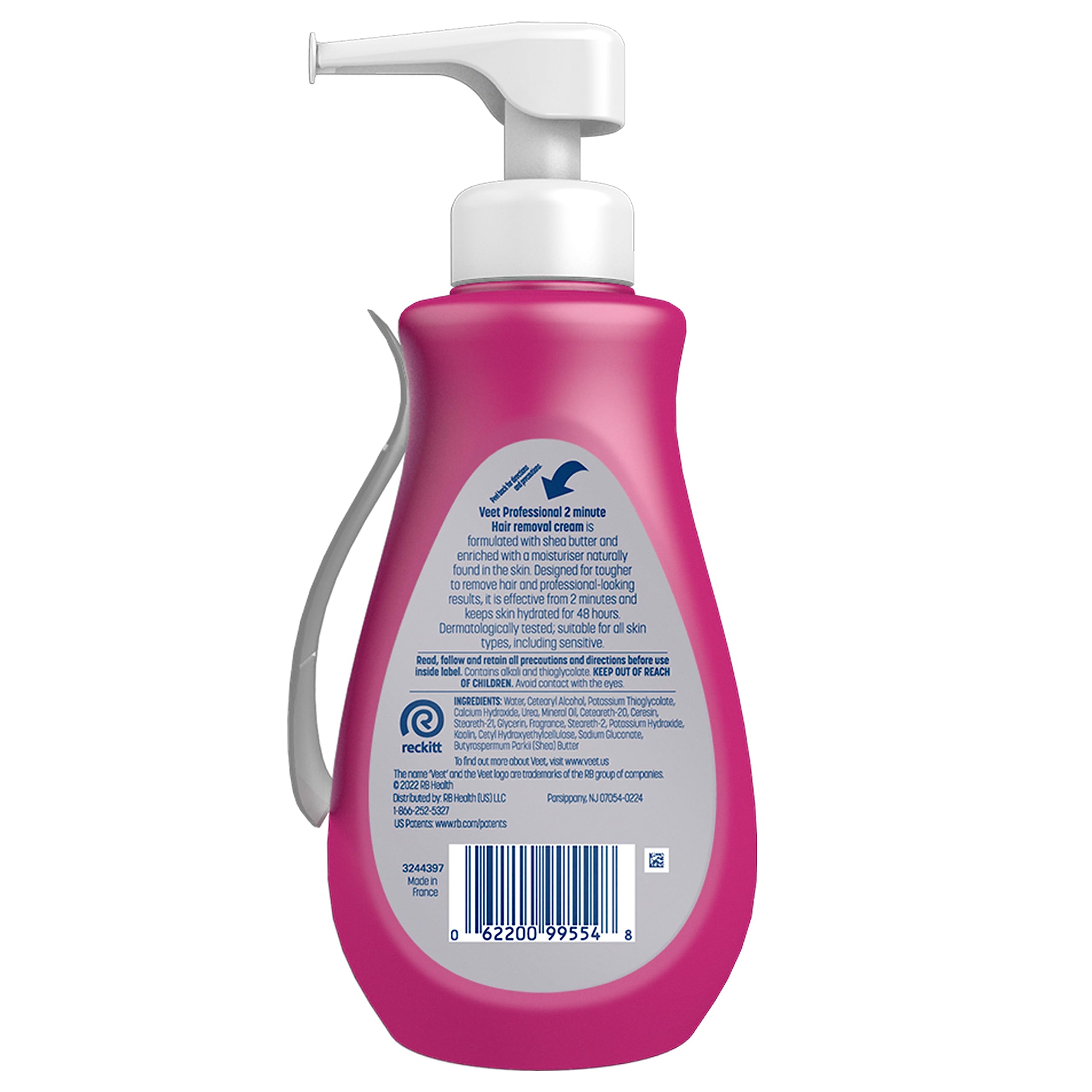 Veet product features a gentle fragrance for a pleasant experience