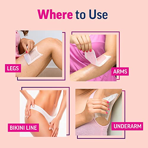 Veet bikini-area waxing for precise shaping.