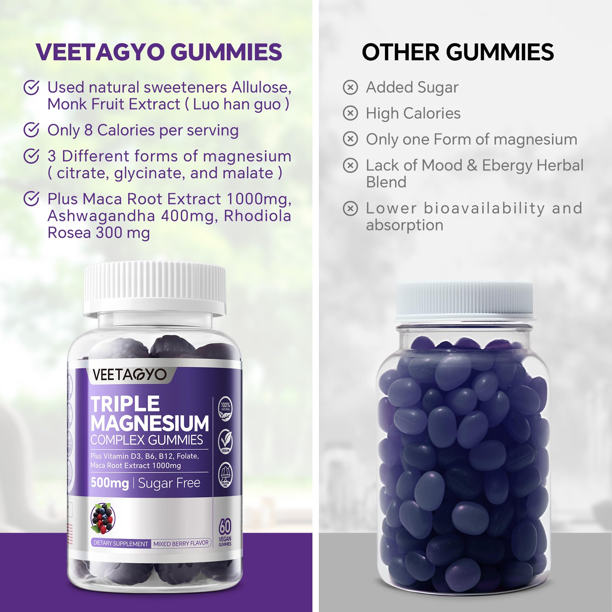 VEETAGYO Daily use gummies for relaxation and steady energy.