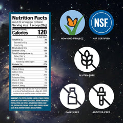 Vega Protein + Supergreens berry bottle ideal for a refreshing post-workout shake