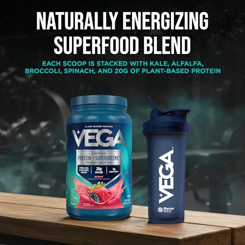 Vega Protein + Supergreens blend-in image shows easy recipe integration