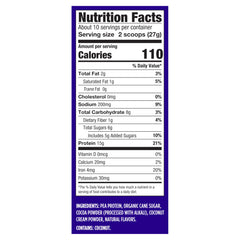 Vega Protein Made Simple caramel toffee tub adds natural sweetness