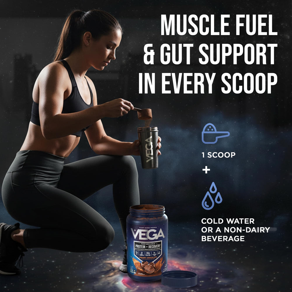 Vega Sport protein scoop suggests convenient, accurate serving