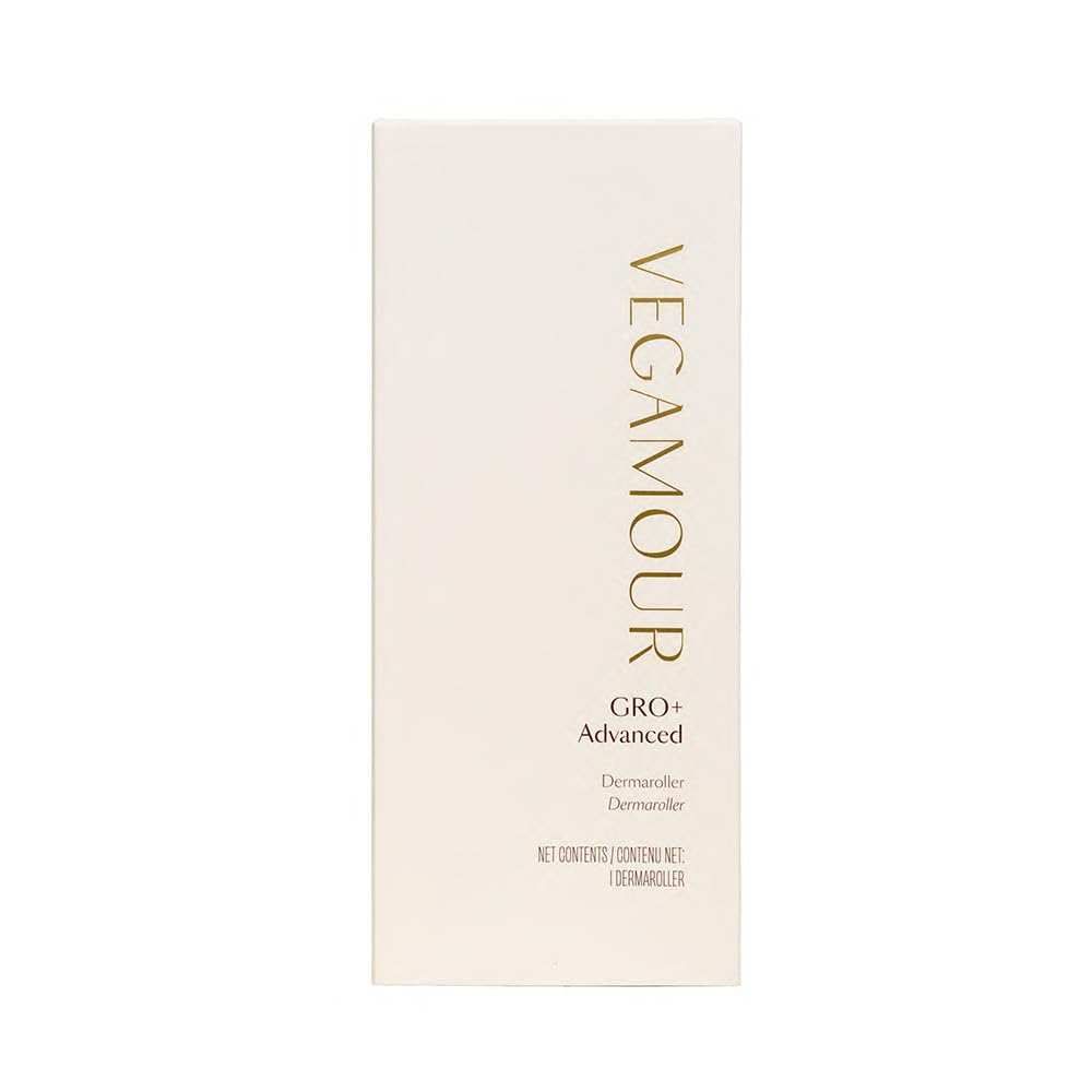 VEGAMOUR GRO+ dermatologist-co-developed design for trusted at-home scalp care.