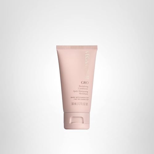 VEGAMOUR GRO Revitalizing Conditioner travel pack for gym and trips.