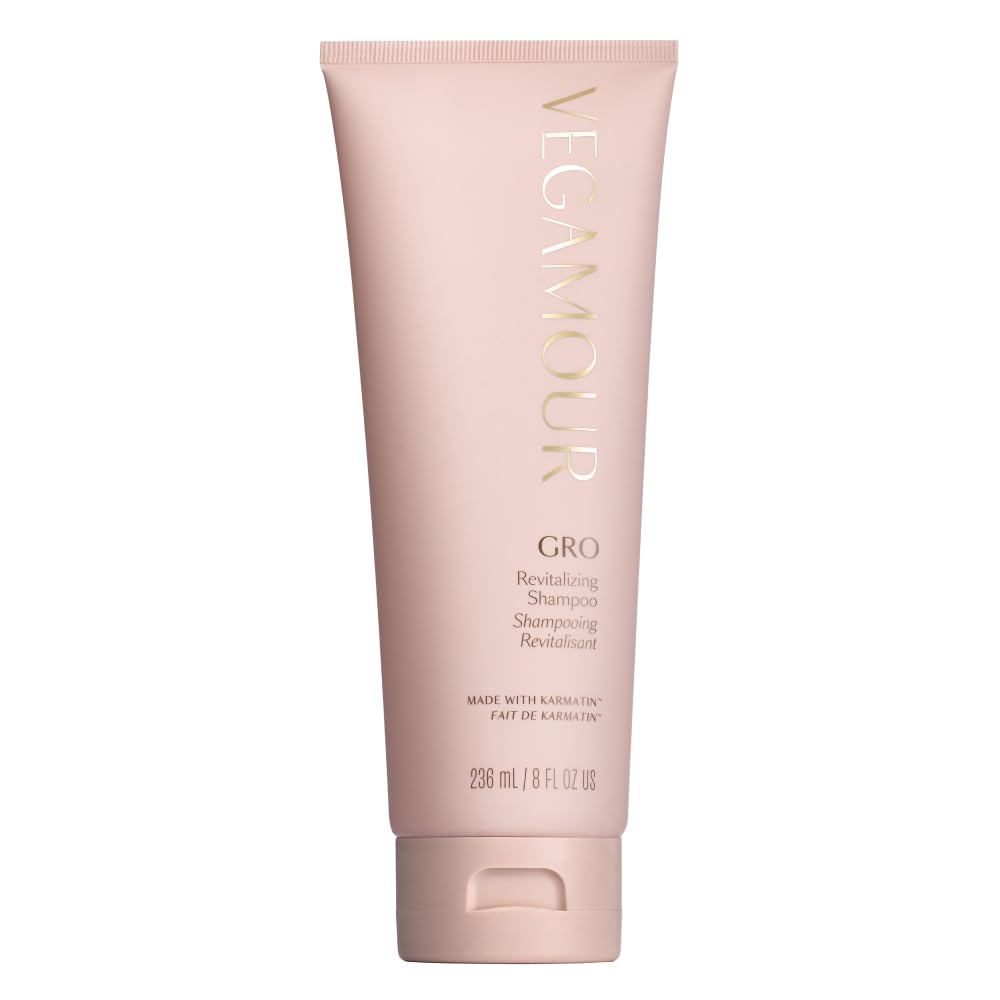 VEGAMOUR GRO Revitalizing Shampoo bottle-front showing sulfate-free formula for thinning hair