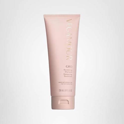 VEGAMOUR GRO Revitalizing Shampoo color-safe formula on bottle