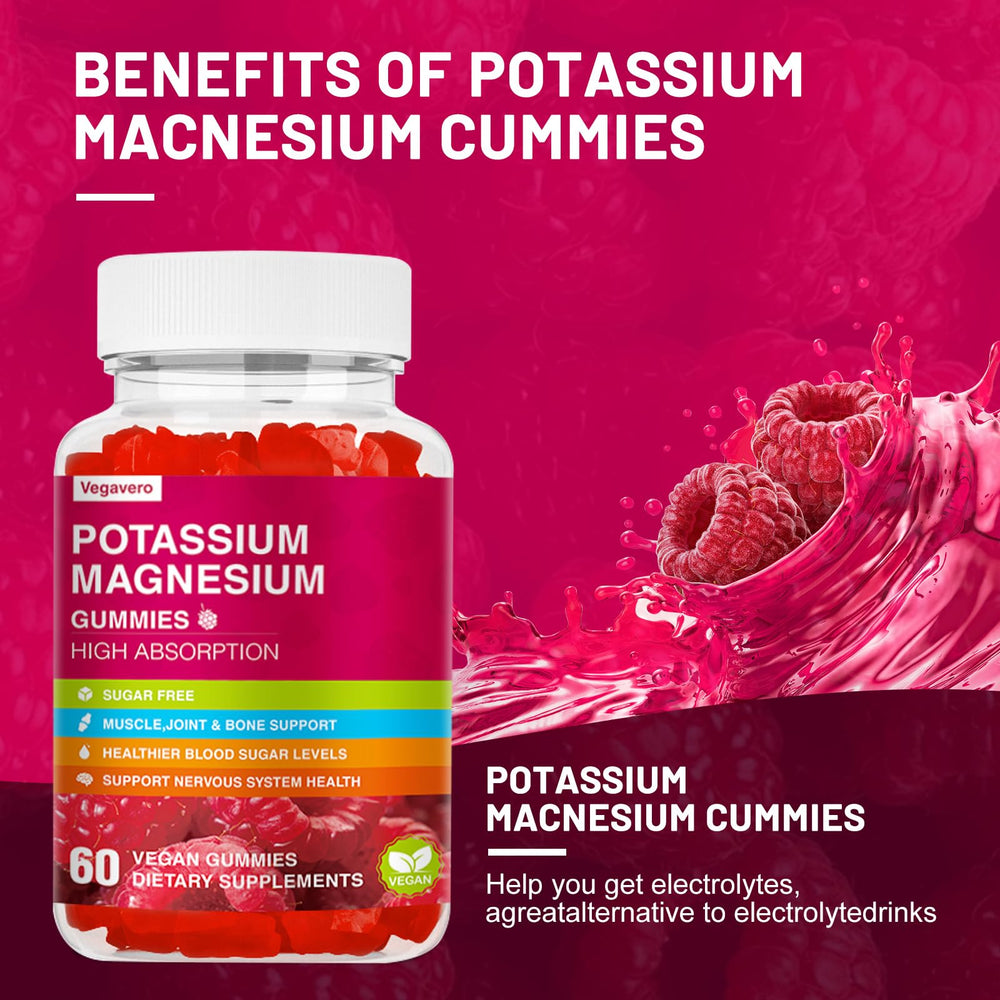 Two gummies served to illustrate daily dosage for minerals.